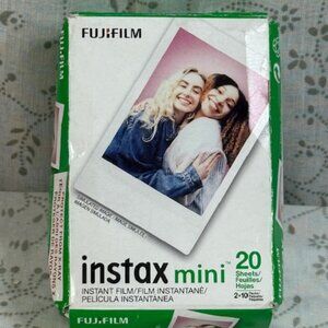 NEW Fujifilm Instax Mini Instant Film Twin Pack 20 Exposures Exp 04/2027 Sealed